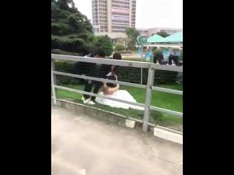 Funny Fall..  Ooouch...